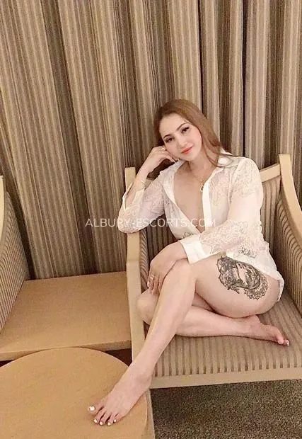 Albury escorts Gabriella — 2