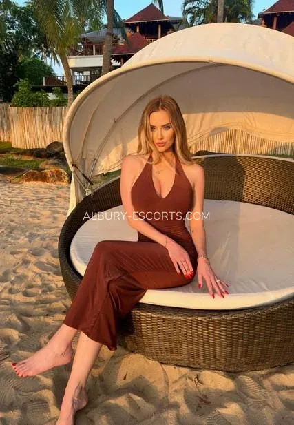 Albury escorts Ellen — 1