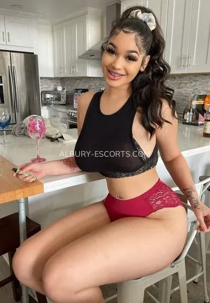 Albury escorts Abby — 4