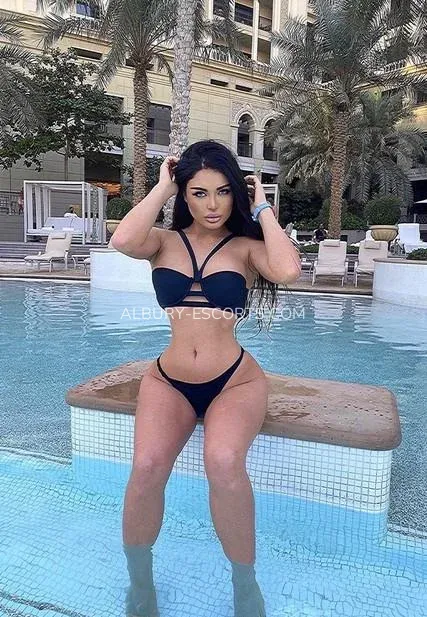 Albury escorts Megan — 4