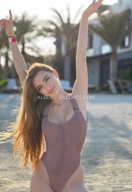 Albury escorts Charlotta — 2