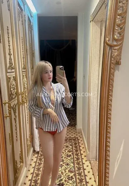 Albury escorts Selena — 5