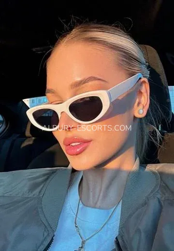 Albury escorts Caroline — 3