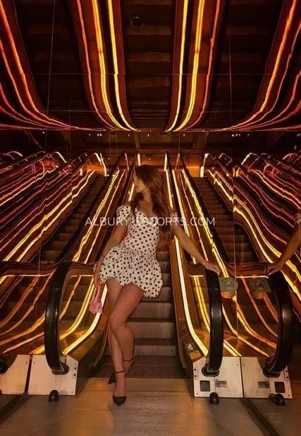 Albury escorts Jennifer — 1