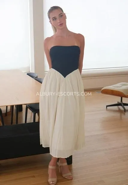 Albury escorts Emelie — 2