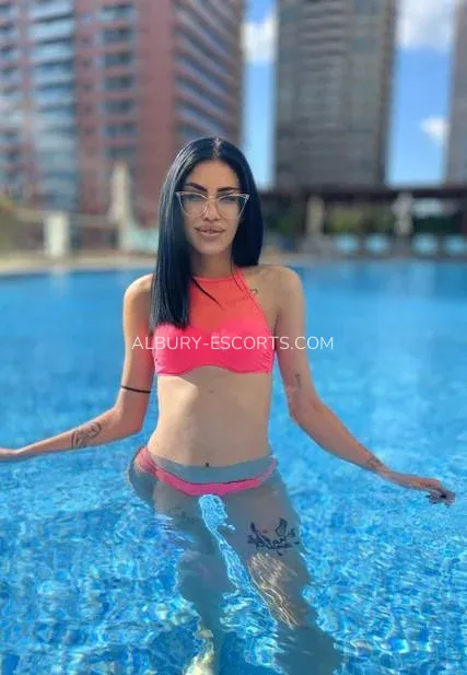 Albury escorts Britt — 1