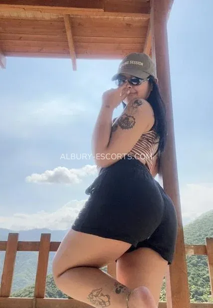 Albury escorts Caroline — 5