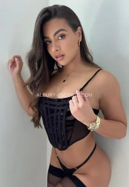 Albury escorts Pia — 3