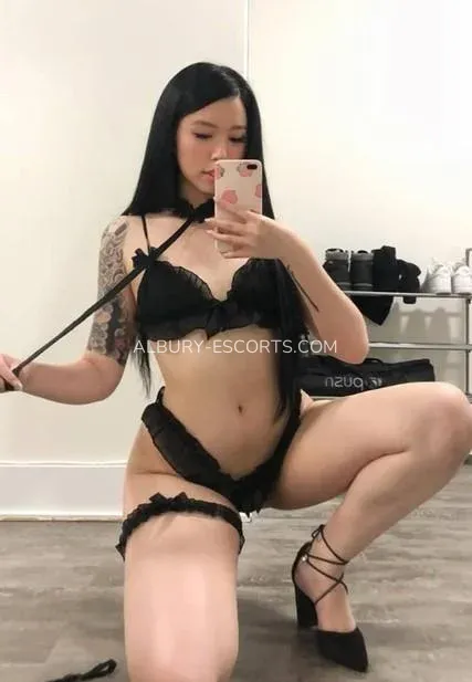 Albury escorts Natalie — 3