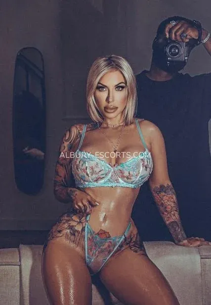 Albury escorts Angelica — 1