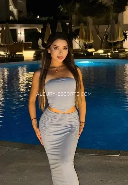 Albury escorts Laura — 8