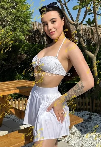 Albury escorts Emelie — 2