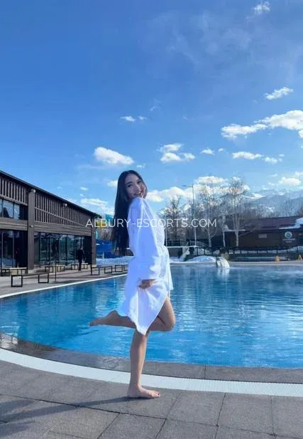 Albury escorts Elena — 1