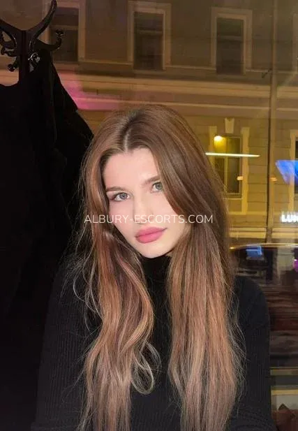 Albury escorts Rachel — 3