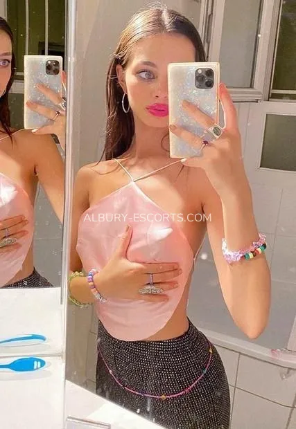 Albury escorts Kylie — 2