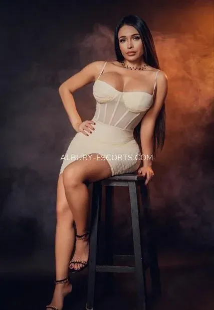 Albury escorts Giselle — 1